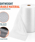 2 Pack Bubble Roll Wrap 100 Ft By 12 In Clear With Three Sixteenth Inch Small Bubbles Dense Cushioning For Fragile Dishes Packing