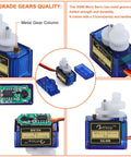 Select This Badass 10 Pack Of Sg90 9g Micro Servo Motors For Rc Robots Helicopters And Cars Plus Diy Arduino Raspberry Pi Builds That Roll Smooth And Perform Flawlessly Every Time with metal gears and electronic components