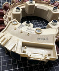 Washer Rotor Stator Replacement Part Plug And Play Direct Replacement Assembly For Most Standard Washing Machines Heavy Duty Construction Delivers Reliable Motor Speed Control And Long Lasting Performance DC97 20946A DC31 00155B DC93 00309D beige rotor stator coil assembly