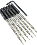 Replacement Tapered Countersink Drill Bit Set Six Piece Number Ten Three Sixteenth Inch Pins Included For Home Improvement Projects And General Drill Bit Replacement Needs