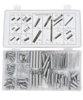 Super Sweet 200-Piece Spring Assortment Kit With Hooks Featuring Zinc Plated Extension And Compression Springs In 20 Killer Sizes Perfect For Houdini Level Home Repairs And DIY Projects That Need Heavy Duty Steel Power To Get The Job Done Fast Without, 200-piece organizer box