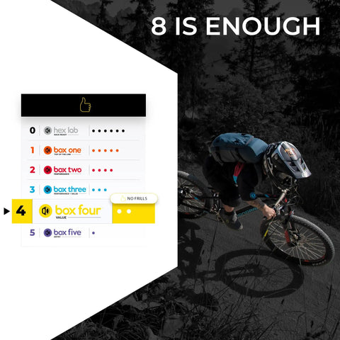 8 Speed Mountain Bike Cassette 11 42T For Standard HG Hubs 9 10 11 Speed Lightweight MTB Cogs Wide Gear Range Durable Steel Compatible Bike Cassette For Trails And All Terrain Riding shown alongside mountain biker.