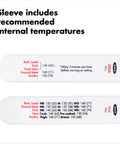 Good Grips Chef's Precision Digital Instant Read Thermometer Sleeve with temperature guides for meats and poultry.