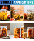 100 Count 70mm Regular Mouth Mason Jar Canning Rings Set, Leakproof Groove Fit, Tinplate Construction, Dishwasher Safe, Refrigerator to Microwave Ready, Perfect for Home Canning and Food Prep on mason jars