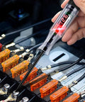 5-90V Digital LED Circuit Tester With Voltage Display Auto Bidirectional Light Tester Extended Spring Wire And Probe For Cars Trucks RVs And More Easy Read Electrical Voltage Checker For Vehicle Troubleshooting, testing fuse box