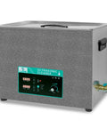 Huge 37.5L Ultrasonic Cleaner With 720W Power For Deep Cleaning Engine Parts, Tools, And Jewelry, digital display and drain valve.