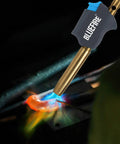 Self Igniting 3Ft Hose Gas Welding Torch With Swirl Flame Brass Burn Tube Handy Hanging Clip Compatible With MAPP MAP Pro Propane The Go To Tool For Metalwork Fans And Quick Clean Starts in use