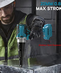 Daspom Brushless Cordless Rivet Gun Compatible With Makita 18V Battery for Aluminum and Steel Pop Rivets, 20MM max stroke, heavy duty.