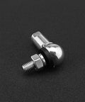Heavy Duty 4Pcs Angle Linkage Ball Joint Kit With Spring Clip Dust Seal For CS DIN 71802 Gear Linkage Replacements M6 RH, galvanized steel