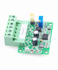 PWM To 0 To 10 Volt Converter Module For PLCs And Industrial Control Panels Digital To Analog Interface on white background