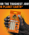 Mounting Putty For Walls Natural Tan Color 168 Pre Cut Squares Removable Held by Gorilla Hand