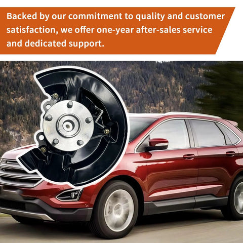 Front Left Wheel Bearing Hub And Steering Knuckle Assembly For Ford Escape 2013 2014 2015 2016 2017 2018 2019 Left Driver Side Replacement Ready