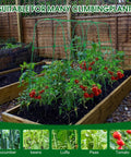 Metal Garden Arch Trellis For Climbing Veggies 50x48 Inch U Shaped Plant Support For Cucumbers Tomatoes Beans And Peas Ideal For Raised Bed Gardens And Outdoor Vines Sturdy Green in garden