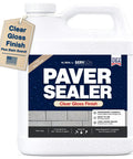 Heavy Duty Concrete Paver Sealer Providing Dope Clear Gloss Finish On Outdoor Stone Surfaces UV Resistant Deep Penetrating Grout Sealant Stops Moisture And Salt Damage With Zero Messy Mixing Keeping Your Patio Fresh For Years In 1 Gallon Bottle in a 1-gallon container with clear gloss label.