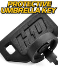Boss Grade Dual Protection Ignition Key Switch Upgrade For Swisher 3623 Replacements showing umbrella key detail