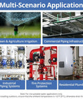 Collage of applications for One Inch Solid Brass Backflow Preventer Valve For Lawn Irrigation And Garden Sprinklers