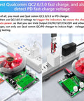 Beefy Electronic Load Tester USB Power Test Rig 150W 200V 20A Resistor Load Adjustable Constant Current Battery Capacity Discharger Module Intelligent Discharge Safe Startup And Warning Features USB QC/PD fast charge test board