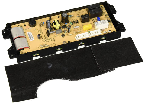 Close-up of Oven Control Board OEM Replacement 5304509493 for Compatible Ovens, showing electronic components and connectors.