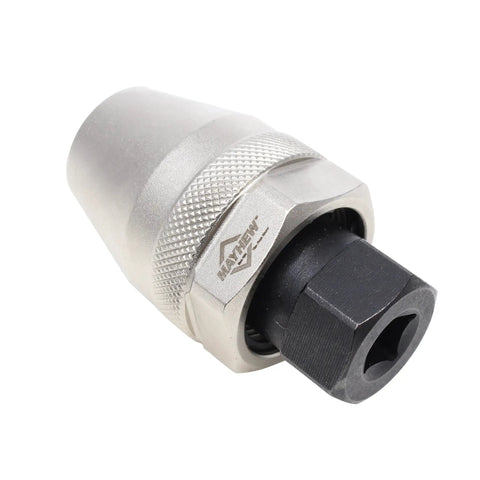 Stud Extractor Tool For Three Eighth Inch Impact Wrench, Removes Seized Or Broken Studs And Bolts, Compact Design Fits Tight Spaces