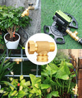 Heavy Duty Brass Garden Hose Filter Attachment With 100 Mesh And 40 Mesh Stainless Screens used in garden setups