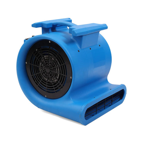 Powerful 1HP 4000+ CFM 3-Speed Air Mover Floor Blower For Drying Carpets And Floors Heavy-Duty Rotomolded Housing Multi-Use