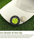 Premium Golf Gifts Set For Men And Women In A Slick Case With Gold Colored Golf Balls Tees Divot Tool Brush Green Reader Magnetic Hat