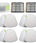 Shark Navigator LiftAway Replacement Filter Kit With 2 Foam 2 Felt 1 HEPA displayed with packaging and all filter components