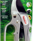 Ratcheting Pruning Shears 8 Inch Heavy Duty Garden Pruner With Anvil Cutter for Thick Branches Up To 20mm, in packaging