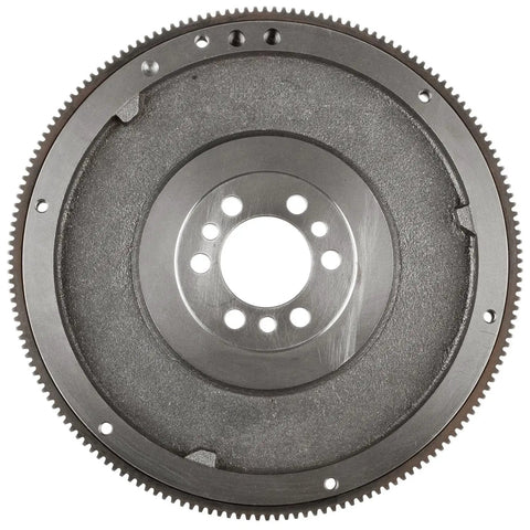 Beefed Up Single Mass Clutch Flywheel for Vintage Chevy and GMC Trucks, round steel design for V8 manual transmission.