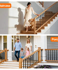 30 Pack 32 Inch Black Aluminum Deck Balusters Heavy Duty Railing Spindles For Porch, stair and porch with heavy duty balusters.