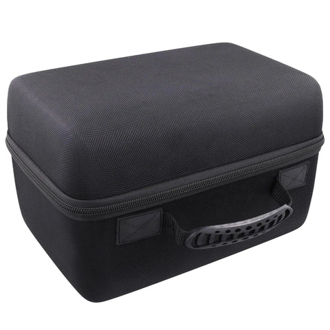 Rugged Hard Case For NOCO Boost Plus Air AX65 2000A Jump Starter With Air Compressor And Tire Inflator Protective Black Carry Case With Easy Zip Access