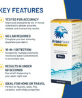 Hella Reliable 16 Parameter Drinking Water Test Strips 100 Pack Quick Water Testing Kit for tap, RV, and spring water monitoring.