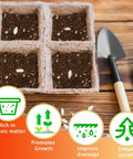 Seed Starting Soil Mix 1qt Ready To Use For Seedlings, Great For Vegetables, Flowers, Houseplants And Bonsai, Optimized Germination Environment, Superior Drainage And Airflow, Quick Sprout Boost For Faster, Healthier Plants.