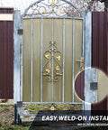 Heavy Duty Weld Hinges 32 Pack 3 Inch Steel Butt Hinges For Gates And Doors Corrosion Resistant Rust Proof 12 Gauge Thick