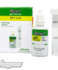 PH Test Kit Drops With Vial 160 Tests 4.0 To 10.0 PH Range 1.4 Oz White Easy To Use Drops For Hydroponics And Ponds No Guesswork Color Indicator Get Your Grow On