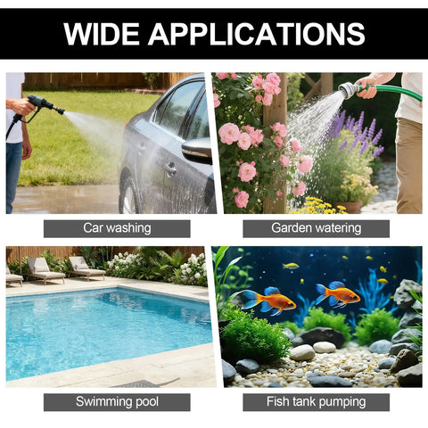 Wide applications of No Sweat Mini Electric Drill Pump For Quick Water Gasoline Diesel Transfer Portable Hand Held Fluid Extractor.