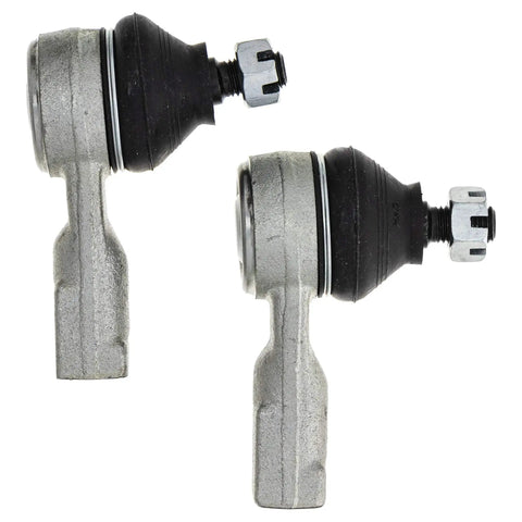 Tie Rod End Kit for Kawasaki Mule 39112-0008 Replacement With M14x1.5 Threaded Rod And Knuckle Side M10x1.25 Fits 2007–2023 Mule 610 XC SX KAF400 4x4 Models, OEM-style tie rod ends shown front view