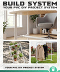 DIY projects using 1/2 Inch PVC Pipe 6 Pack, 17 Inch Long Schedule 40 PVC Tubing for home and greenhouse frames.