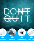DO IT LED Neon Sign For Wall Decor USB Powered Switch Neon Lights For Office Gym Man Cave And Gaming Room Vibe