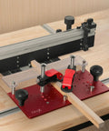 Pro Grade Precision Coping Sled For Router Table Rail Guide Keeps Hands Away From Bits With Safety Features For Woodworking