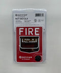 Kickass Addressable Pull Station For Tough Commercial Fire Alarm Systems With Bulletproof Engineering and Rapid Manual Activation For Top Tier Facility Security and Dependable Emergency Response Anywhere, red casing, dual action.