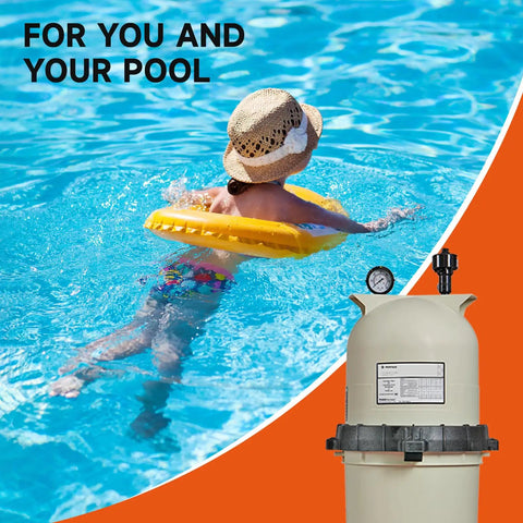 Two Inch Dial Pool Filter Pressure Gauge With One Quarter NPT Lower Mount Clean Filter Indicator 0 To 60 Psi Dual Scale Brass Wetted Parts Ideal For Swimming Pools Spas Aquariums Water Pumps And Quick Pool Maintenance on pool filter