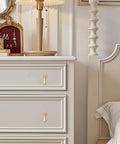 Bedroom dresser with Solid Brass Cabinet Knobs 2 Pack In Brushed Gold Finish, modern pendant pulls on drawers