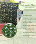 Artificial Ivy Privacy Fence Wall Screen 40x120 Inches For Patio Balcony Garden with UV resistant faux greenery backdrop.