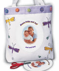 Tote bag with custom image made using Printable Fabric Sheets For Inkjet Printer 8.5 By 11 Inch, Easy DIY Iron On Transfers, 5 Sheets Pack.