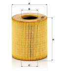 Oil Filter Replacement HU 711/51 X Cartridge For MINI Cooper 2007-2015 Clubman JCW S Models front view