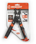 2 In 1 Combo Linesmans Pliers And Wire Stripper with dual material handles, packaged display, tool for 20 10 AWG wires, 0.8-2.6mm