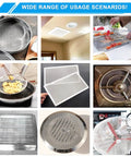 Built To Last Heavy Duty Stainless Steel Mesh Screen 20 Mesh 304 Rust Resistant Fine Wire Roll for various uses