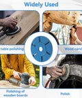 Heavy Duty Six Tooth Wood Carving Disc For Angle Grinder used for tea table polishing, wood carving, and polishing wooden boards.