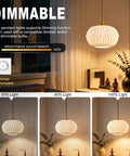 Vaziden Milk Glass Pendant Lights Kitchen Island Gold Chandelier 11.81" showing dimmable light options and textured white shade.